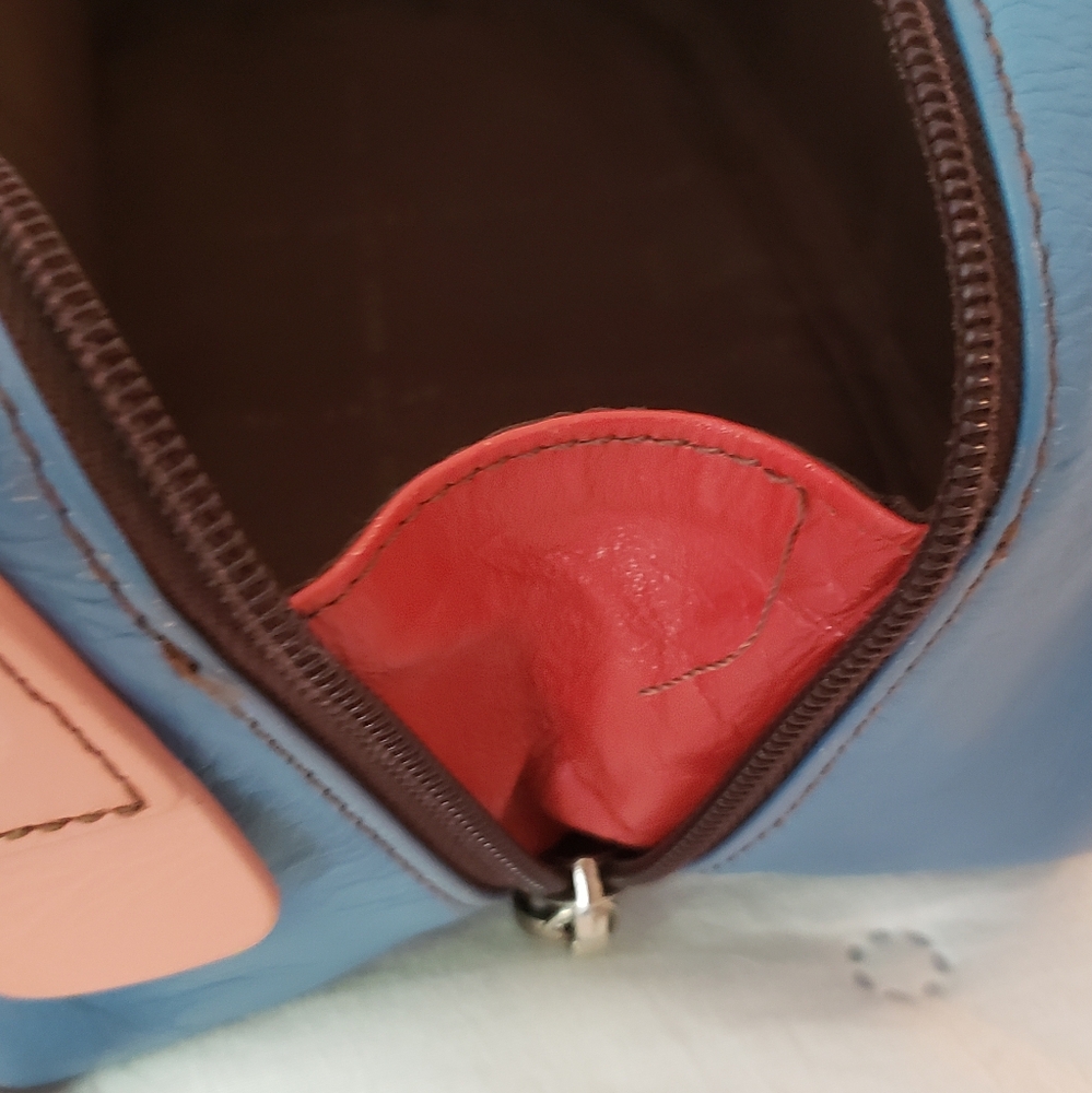 Escada Colorblock Mini Bowler handbag - Picture 7 of 12